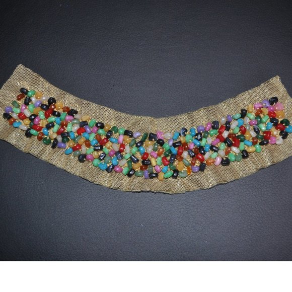 Sequin Vintage Trims 6 for $9 Sewing Crafting Applique tops, dresses and more - Picture 1 of 3